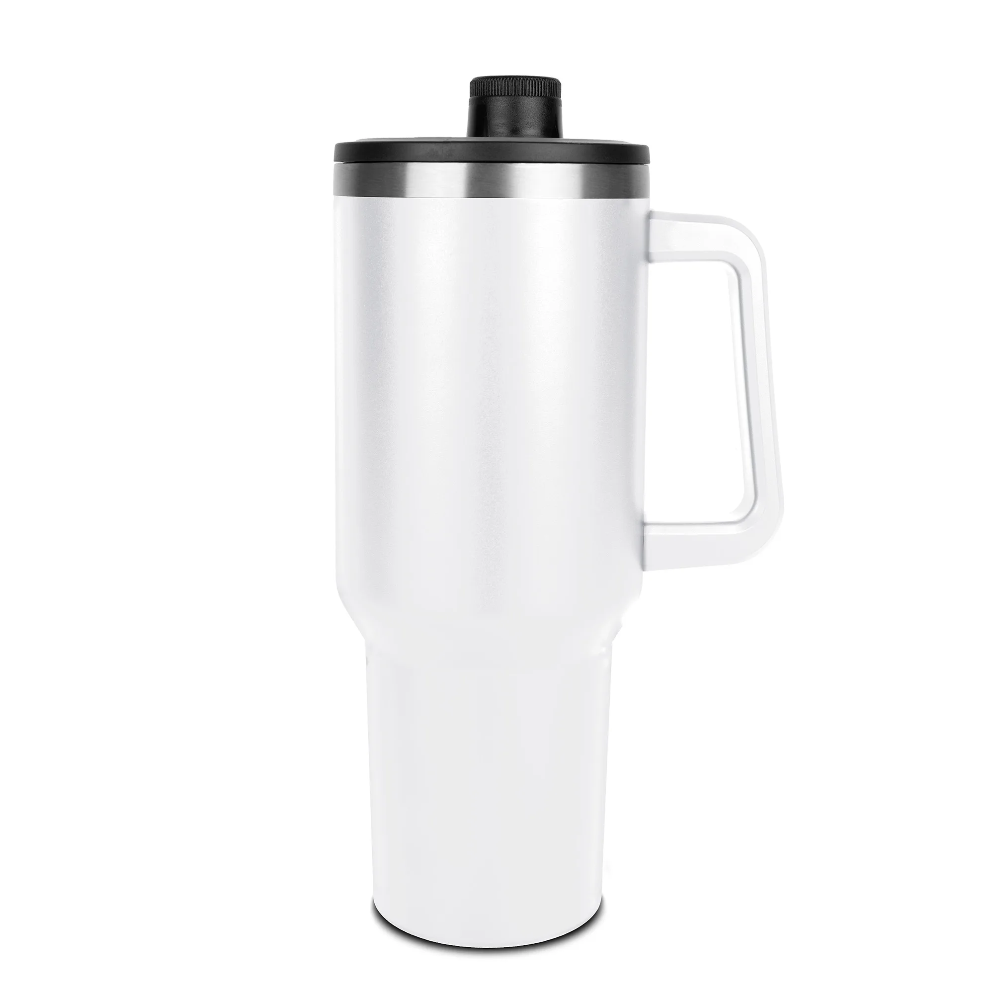 40 Oz. Malden Double Wall Vacuum Seal Mug w/Flexible Straw view 3