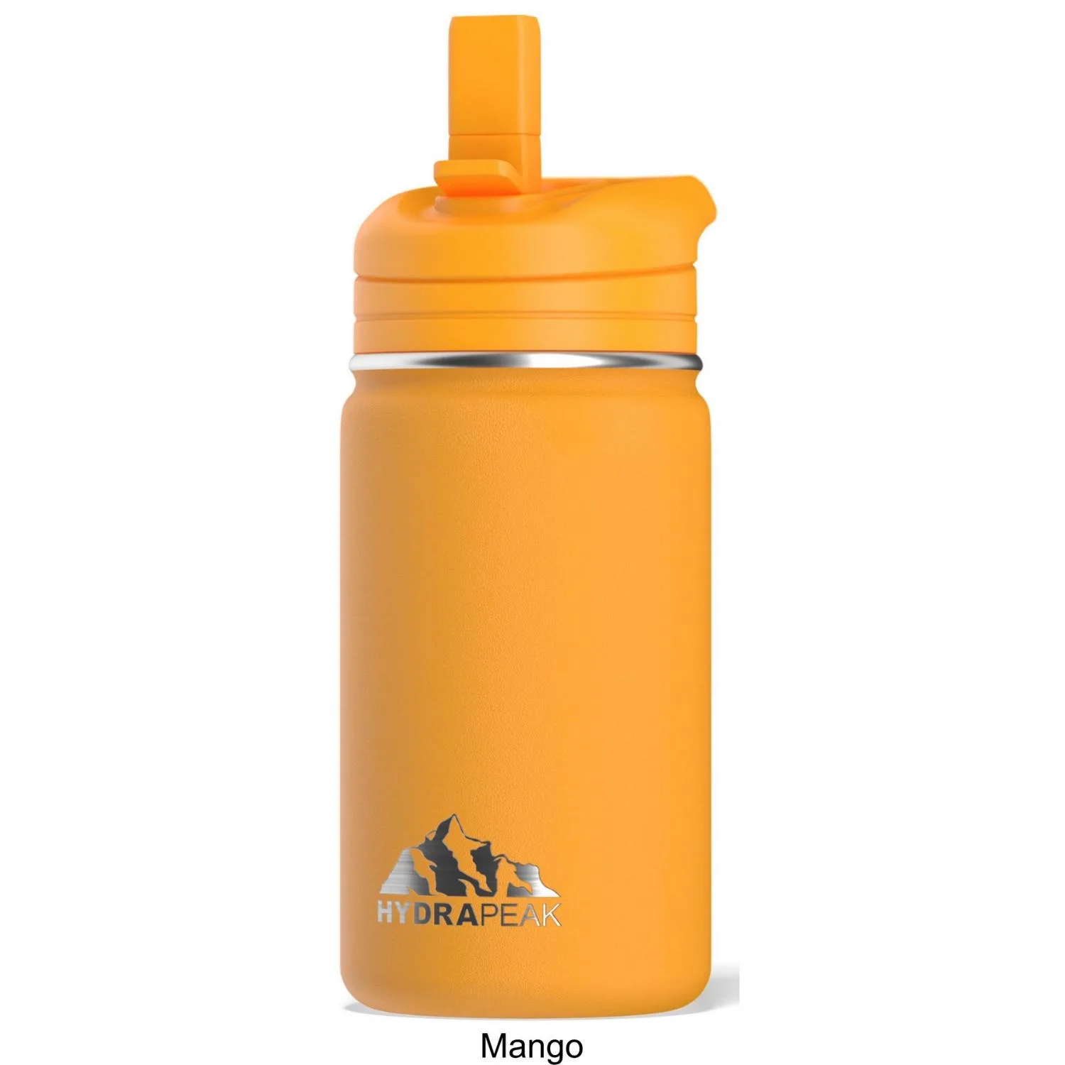 14 oz Hydrapeak® Stainless Steel Insulated Mini Water Bottle w/ Straw Lid view 7