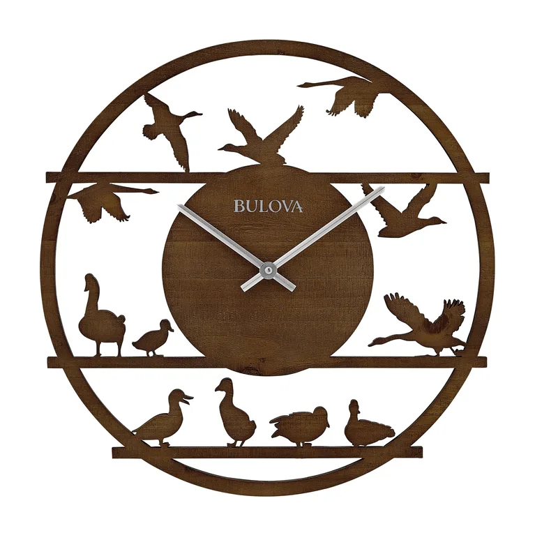 Bulova Clocks The Waterfowl