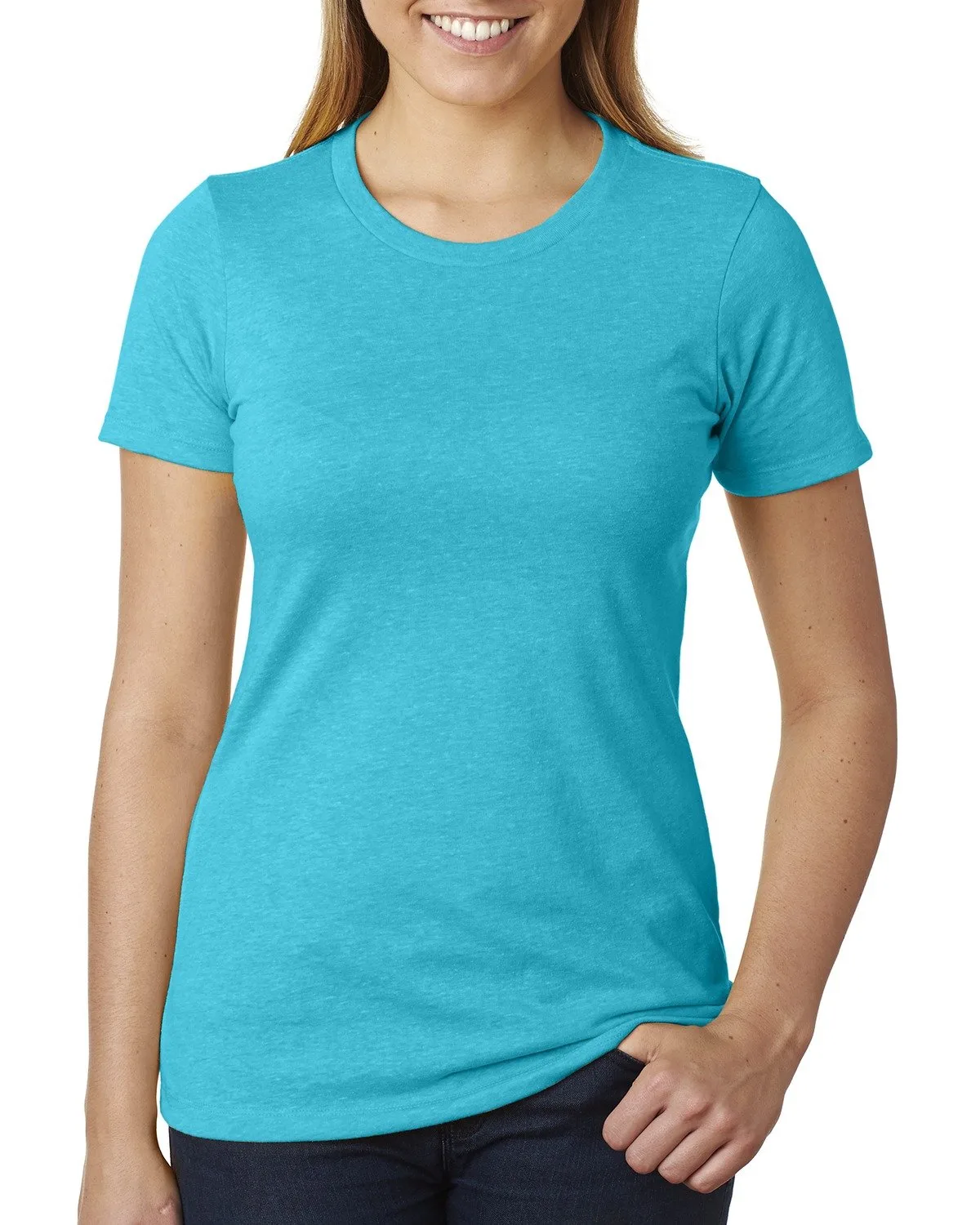 NEXT LEVEL APPAREL Ladies' CVC T-Shirt view 3