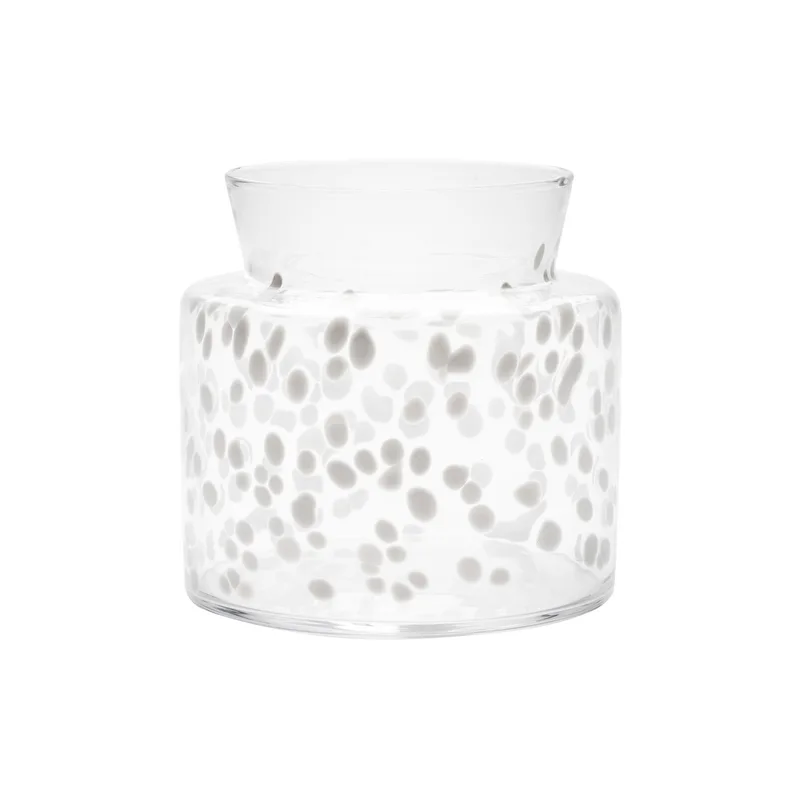 Kosta Boda Meadow Vase Winter Wide