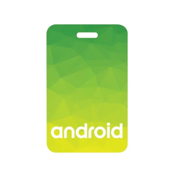2 1/4" X 3 1/2" Plastic Identification Badge view 2
