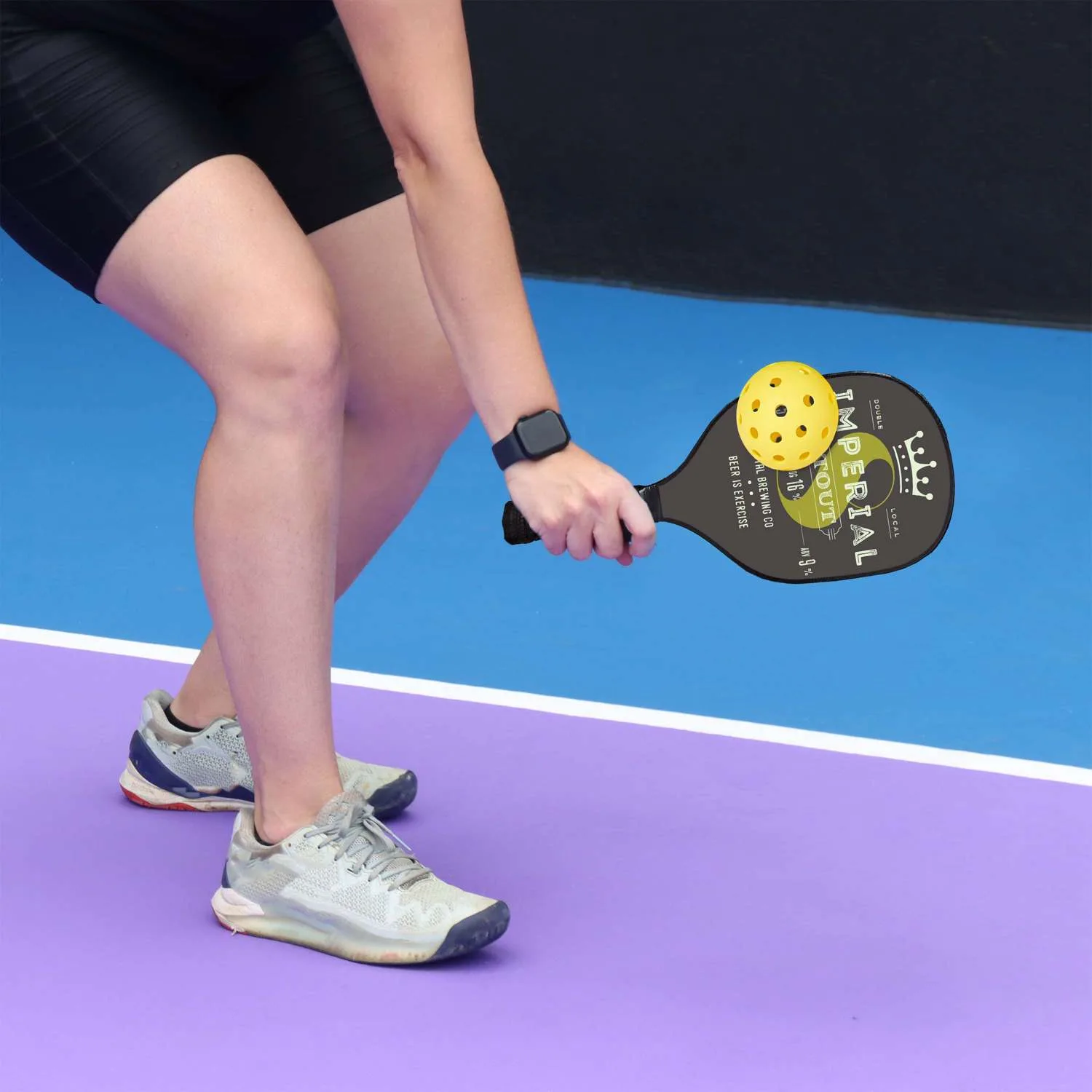Pickleball Set Plus, Single-Sided Paddles view 2
