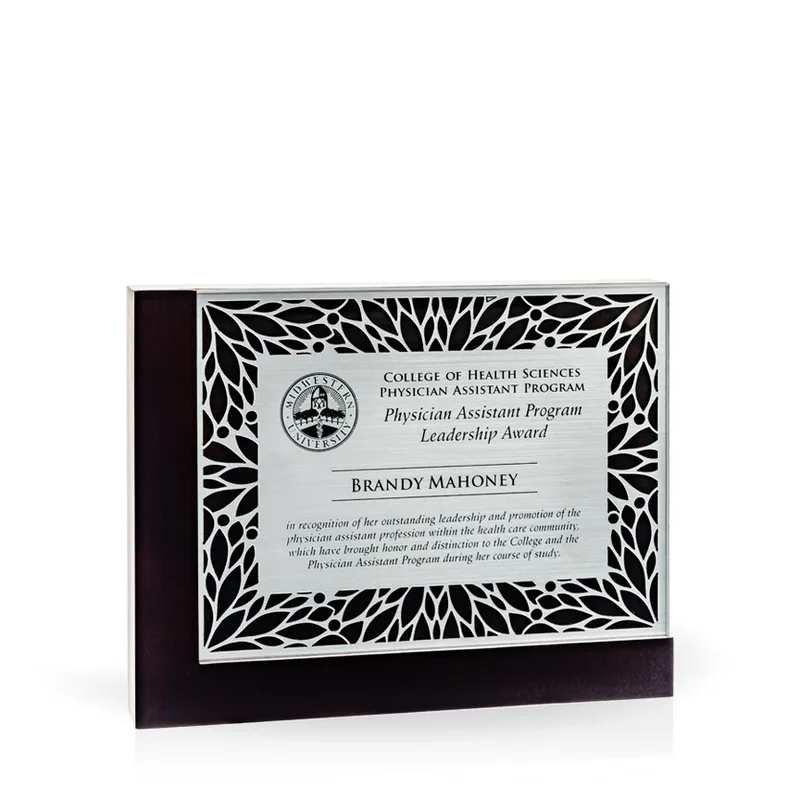 Espresso Wood Desktop Award