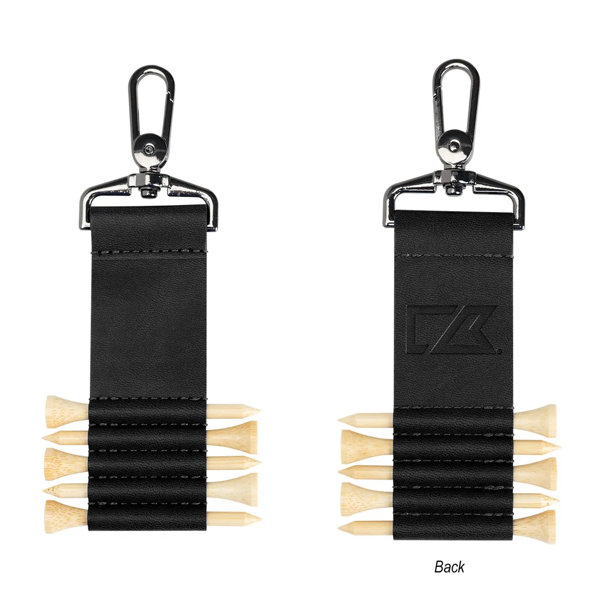 Cutter & Buck® Bamboo Recycled Golf Tee Set Keychain view 3