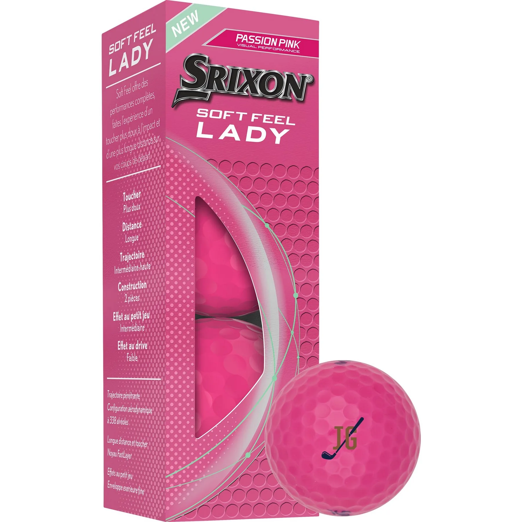 Srixon Soft Feel Golf Balls - 3 Pack