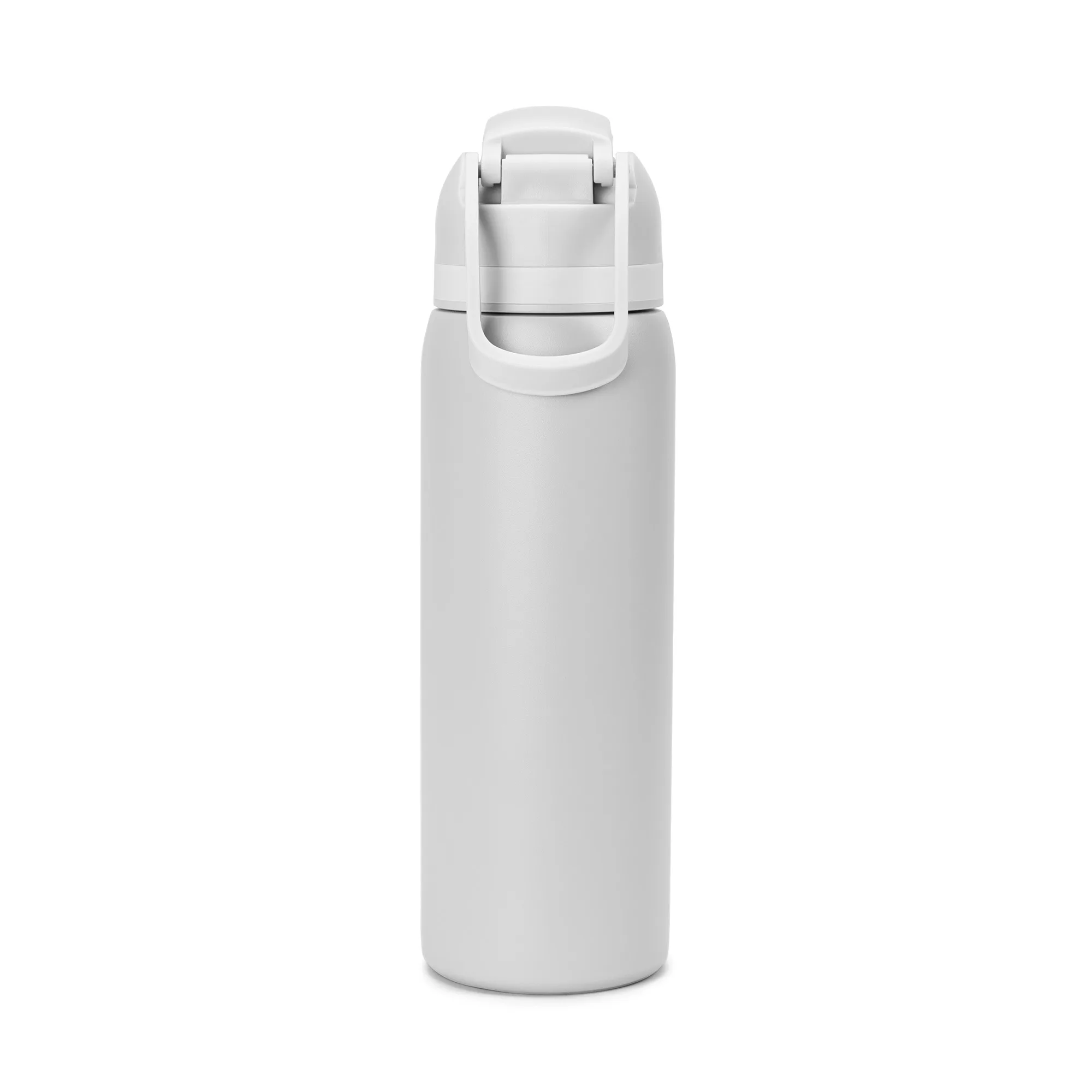 27 Oz. Solid Stainless Steel Pop Straw Bottle view 5