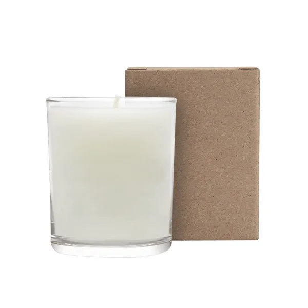Custom 3 oz. Scented Votive Candle in a Cardboard Gift Box view 3
