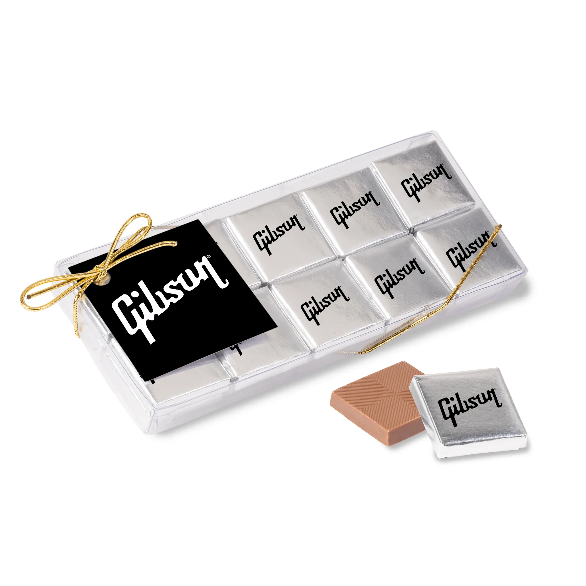 Twenty Piece Chocolate Foiled Square Box view 3