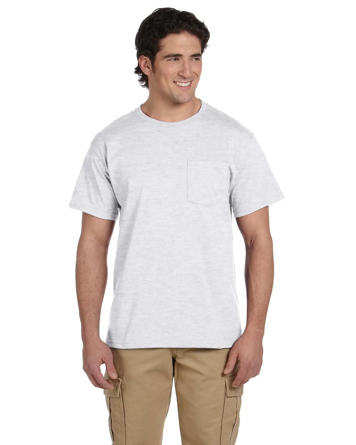 Jerzees Adult DRI-POWER® ACTIVE Pocket T-Shirt view 2
