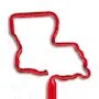 Louisiana Inkbend Standard, Bent Pen