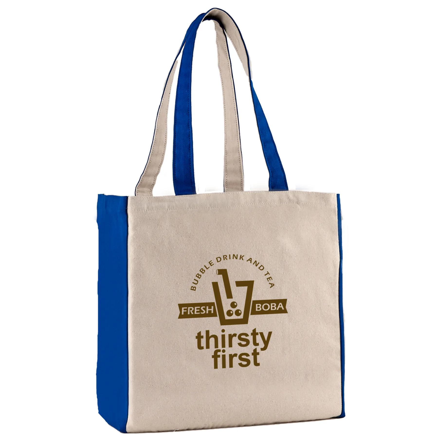 10 Oz. Eugene Cotton Canvas Tote Bag view 4