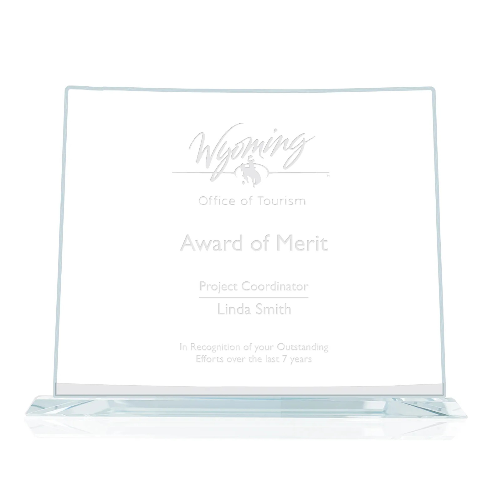 State Map Award -  Wyoming