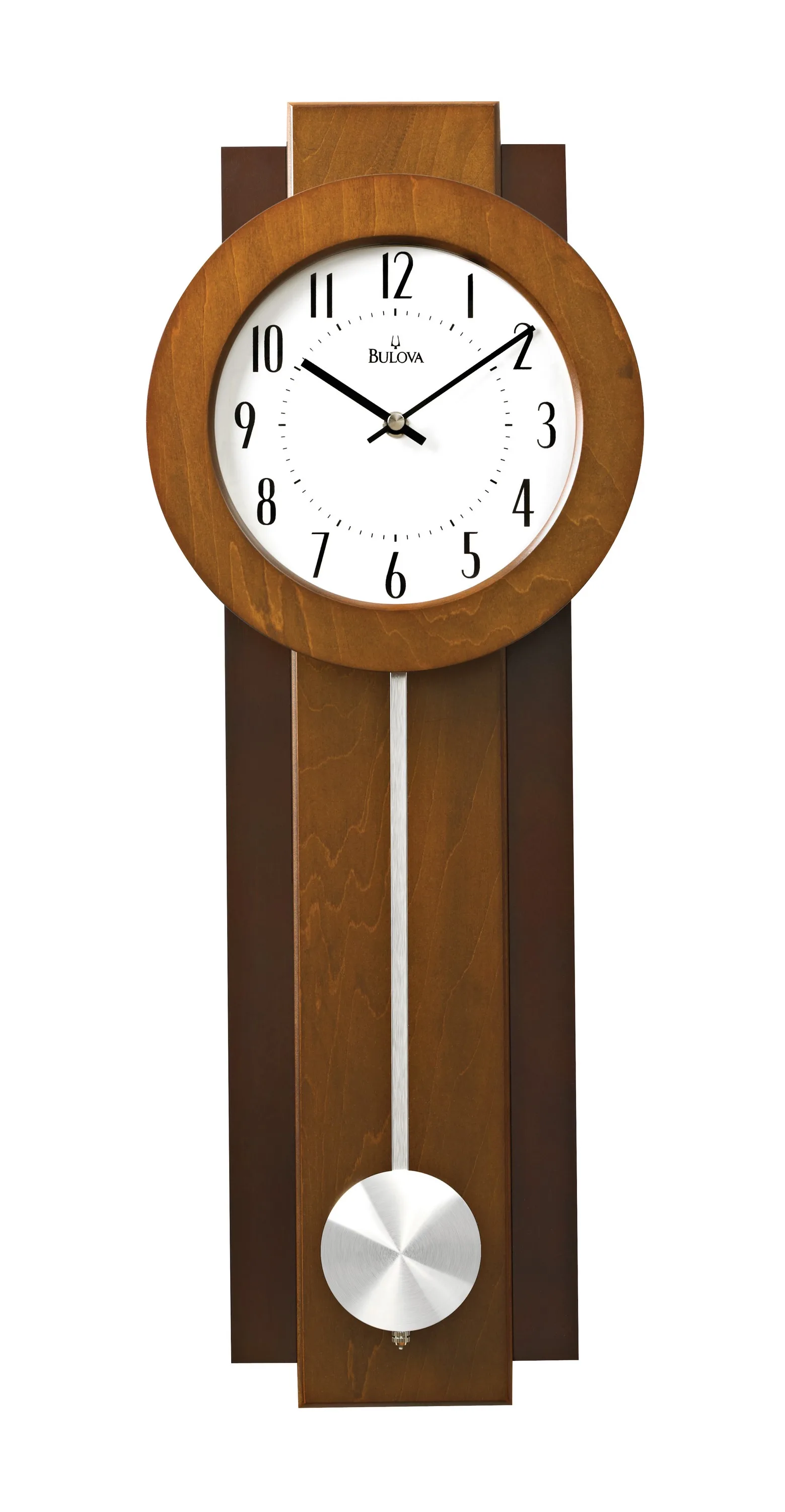 Bulova Clocks Avent Pendulum Wall Clock