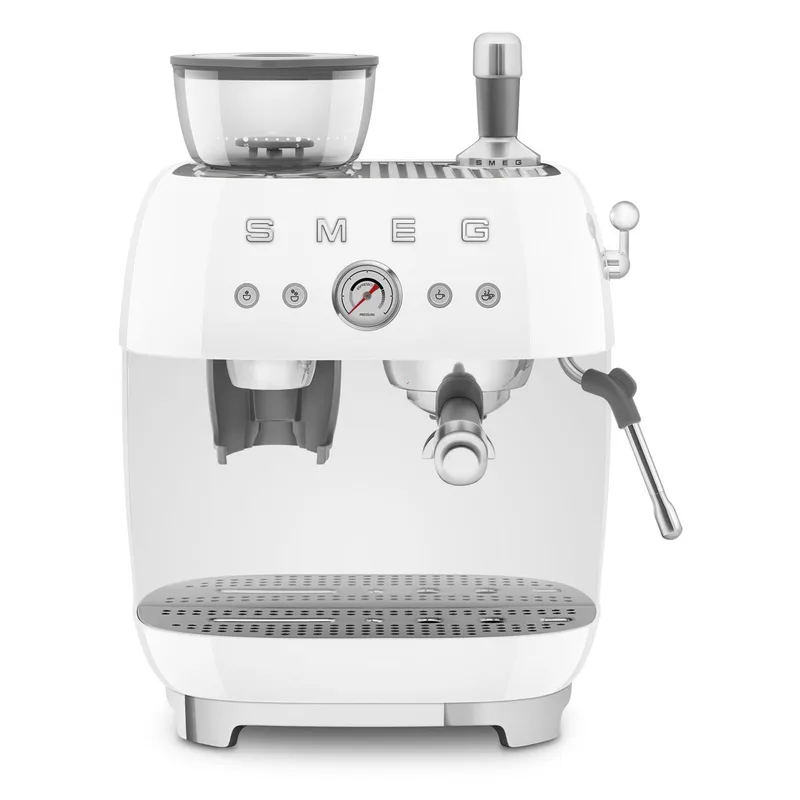 Smeg 50's Retro-Style Semi-Automatic Espresso Machine White