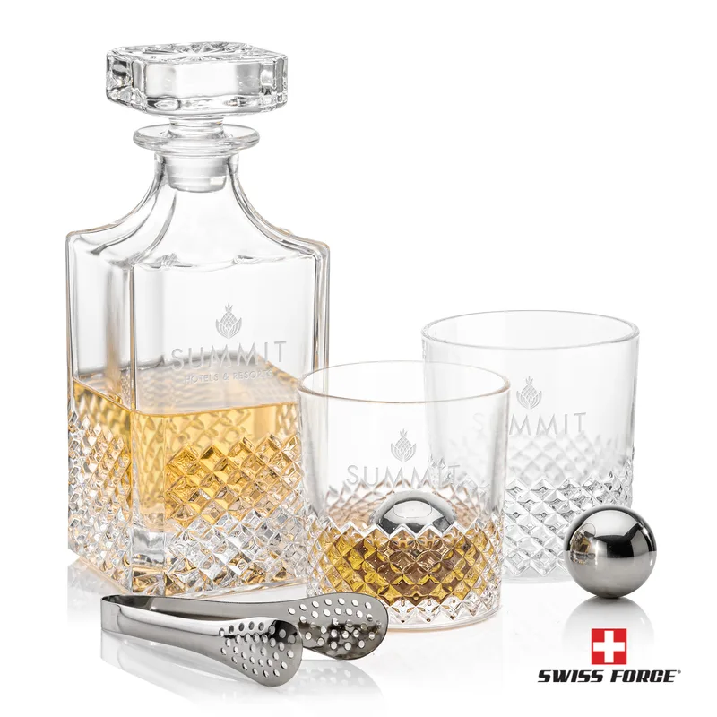 Whiskey Ball Set, Laser Engraving