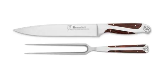 Carving Knife + Fork Gift Set