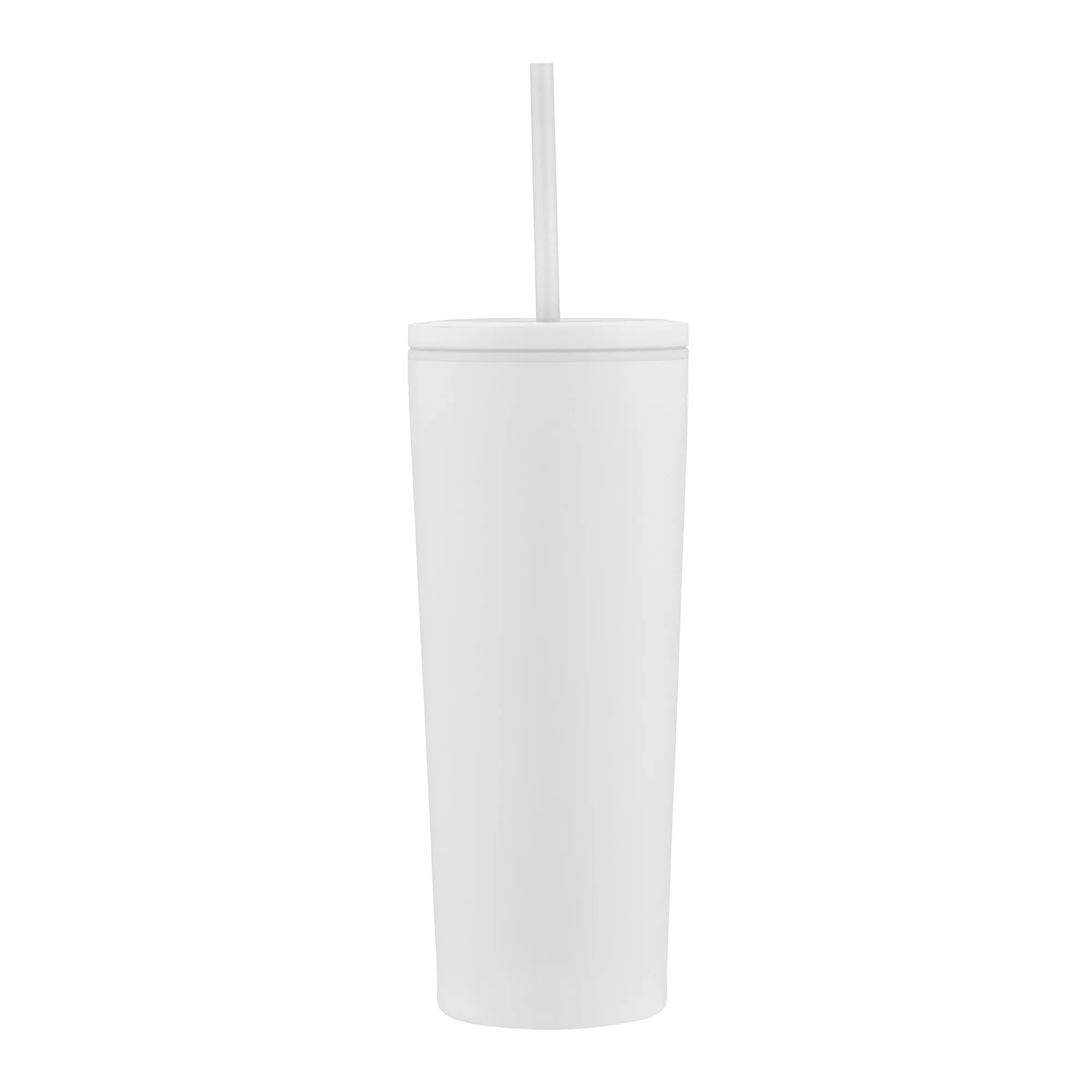 24 Oz. Double Wall Mug with Straw view 2