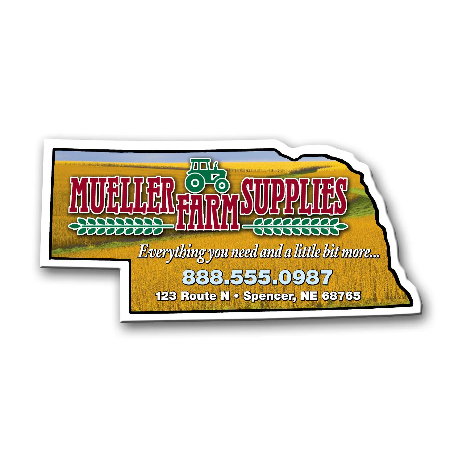 Nebraska State Magnet