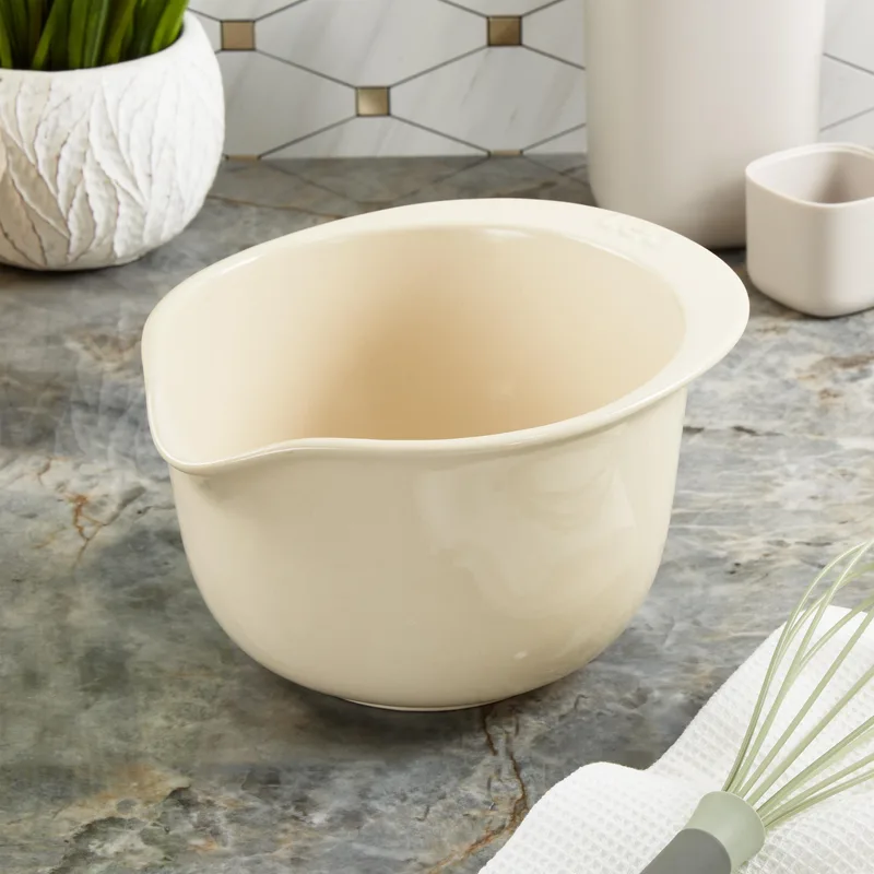 BergHoff Leo Balance Stoneware Mixing Bowl 8", 2.3Qt. - Moonbeam