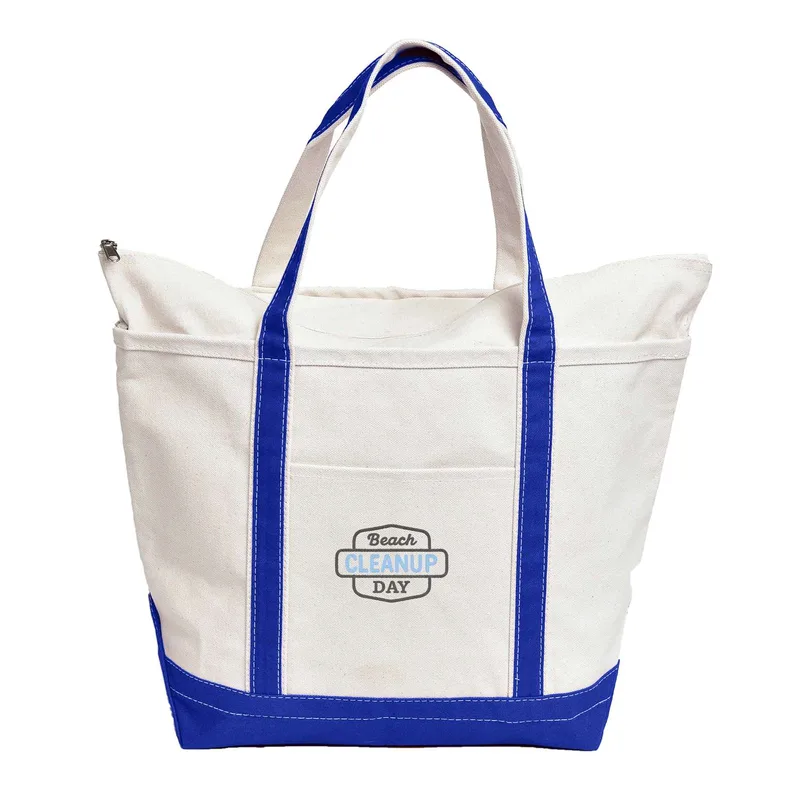Classic Boat Bag with Embroidery