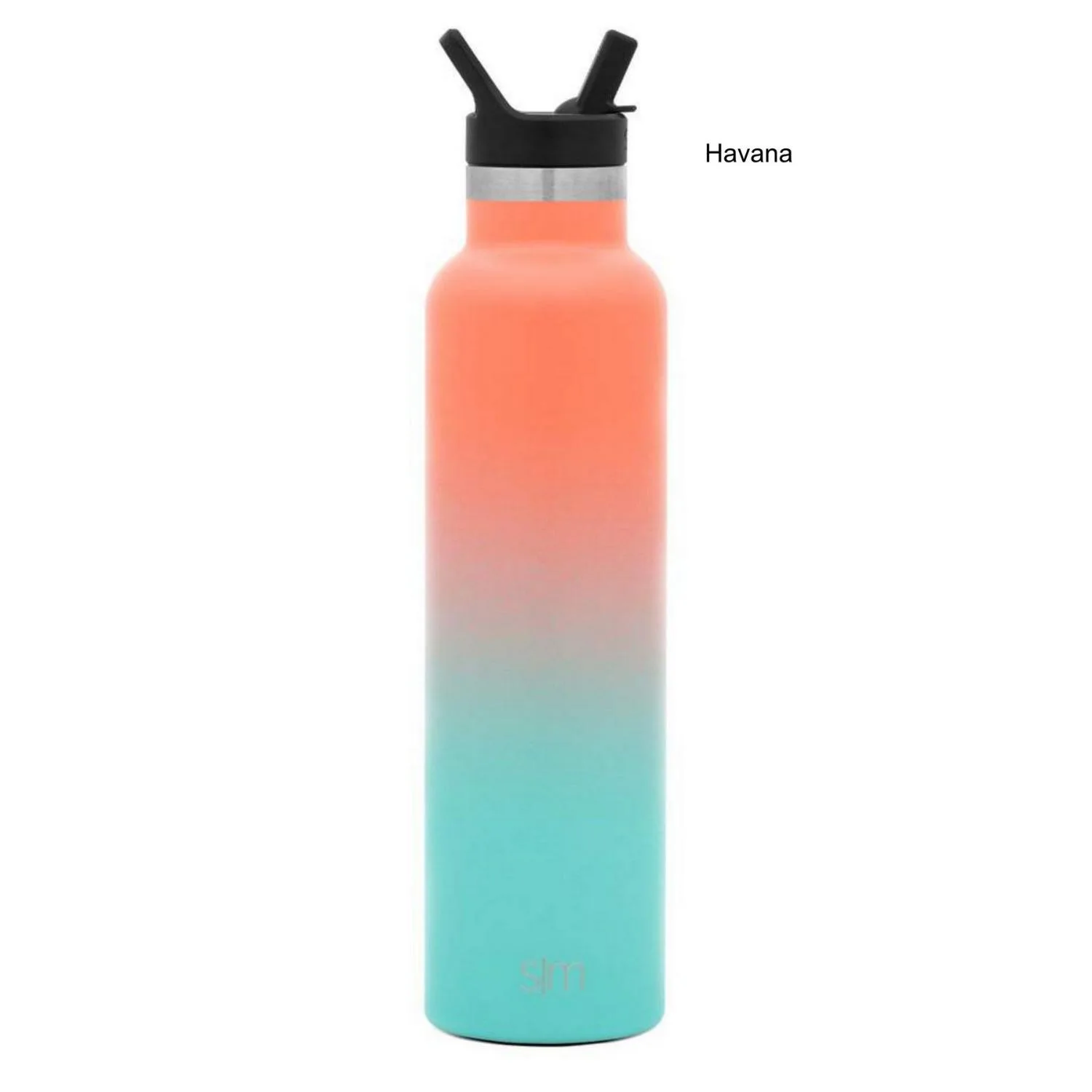 24 oz Simple Modern® Stainless Steel Insulated Ascent Water Bottle w/ Straw Lid view 2