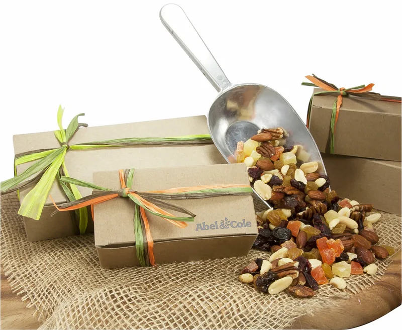 Small Natural Kraft Box with Deluxe Trail Mix