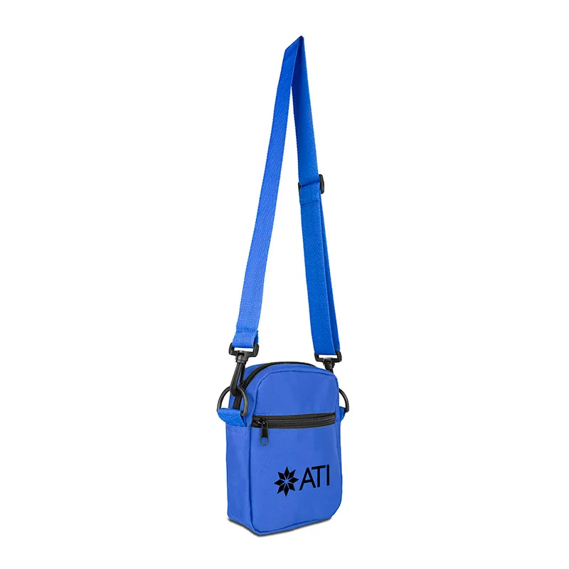Blue Logo Angle Hanging