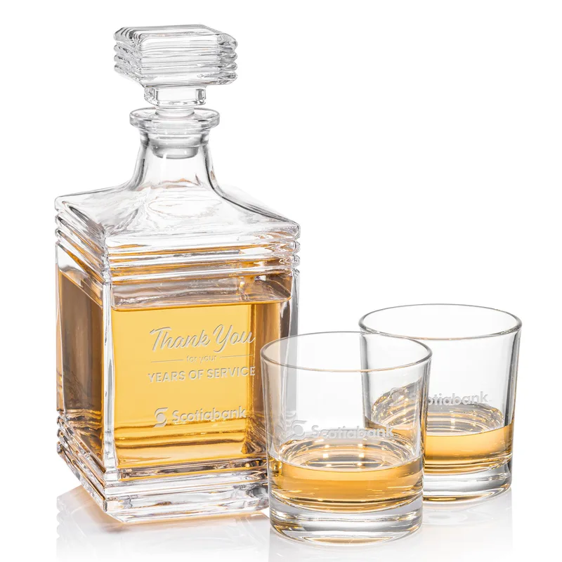Decanter Set, Decanter & 2 OTR