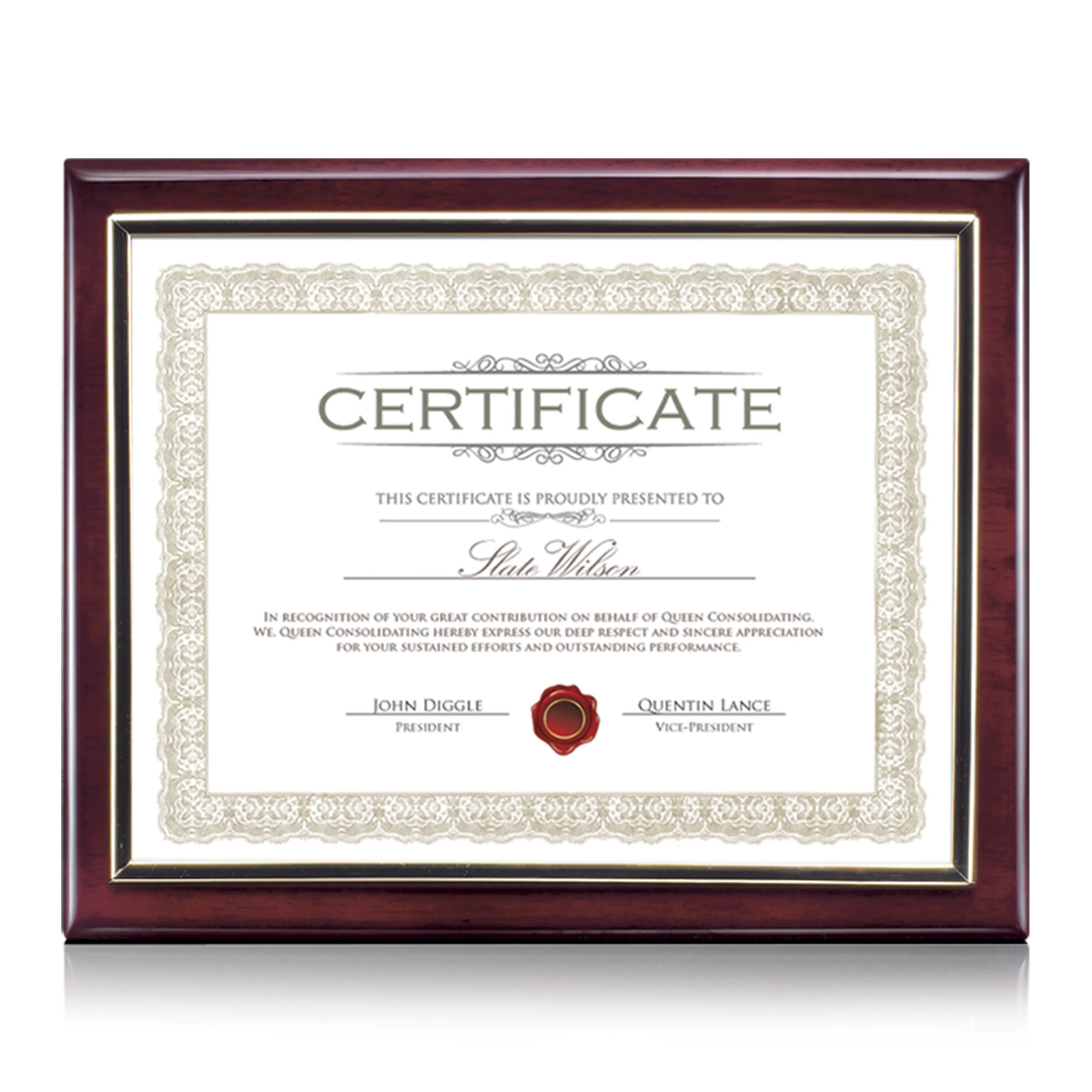 Oakleigh Certificate Holder — Oakleigh Certificate Holder