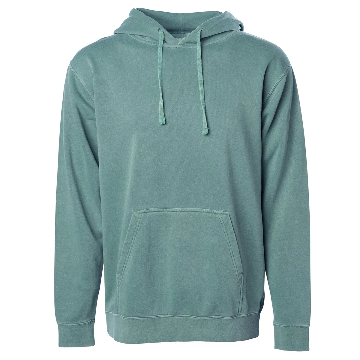 Independent Trading Company Unisex Midweight Pigment Dyed Hooded Sweatshirt view 3