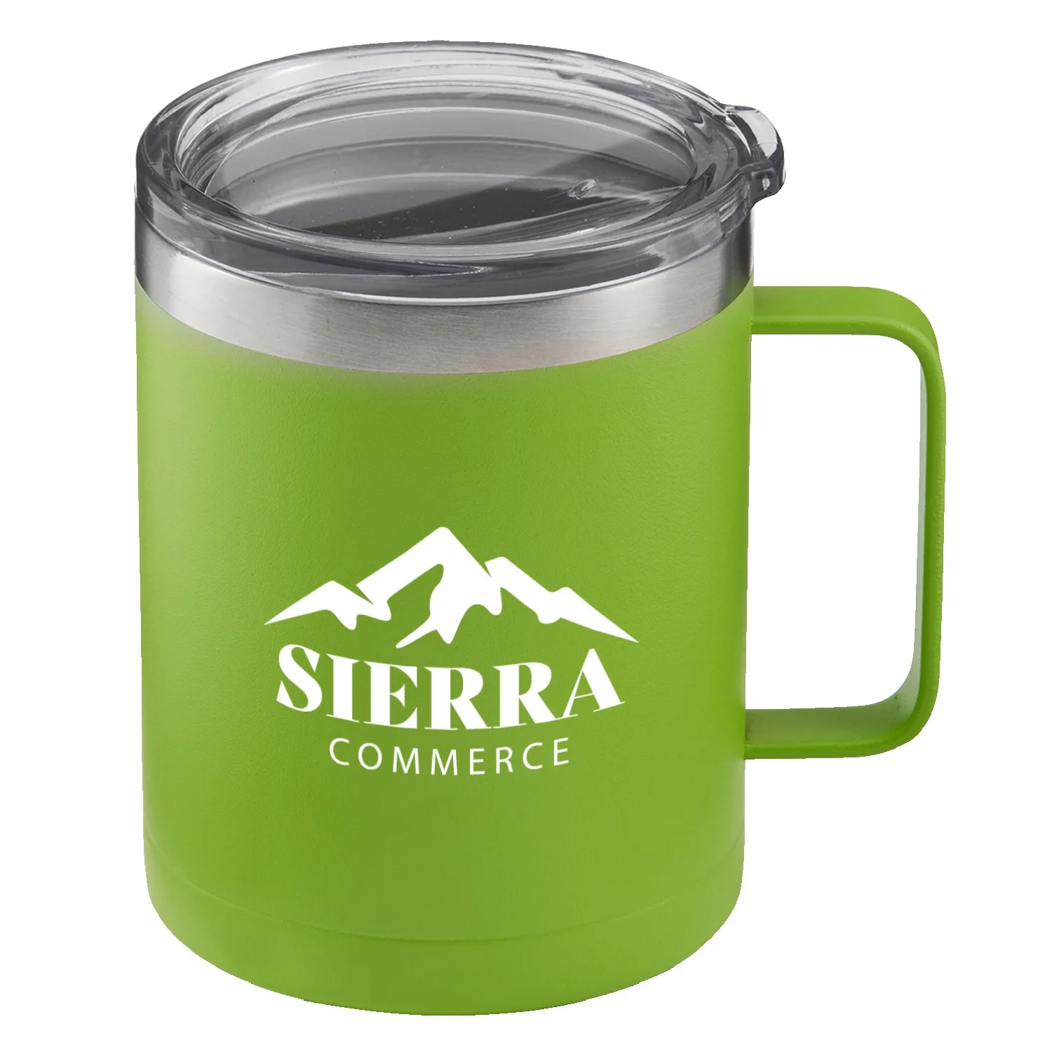 14 Oz. Powder Coated Stainless Steel Camping Mug view 5
