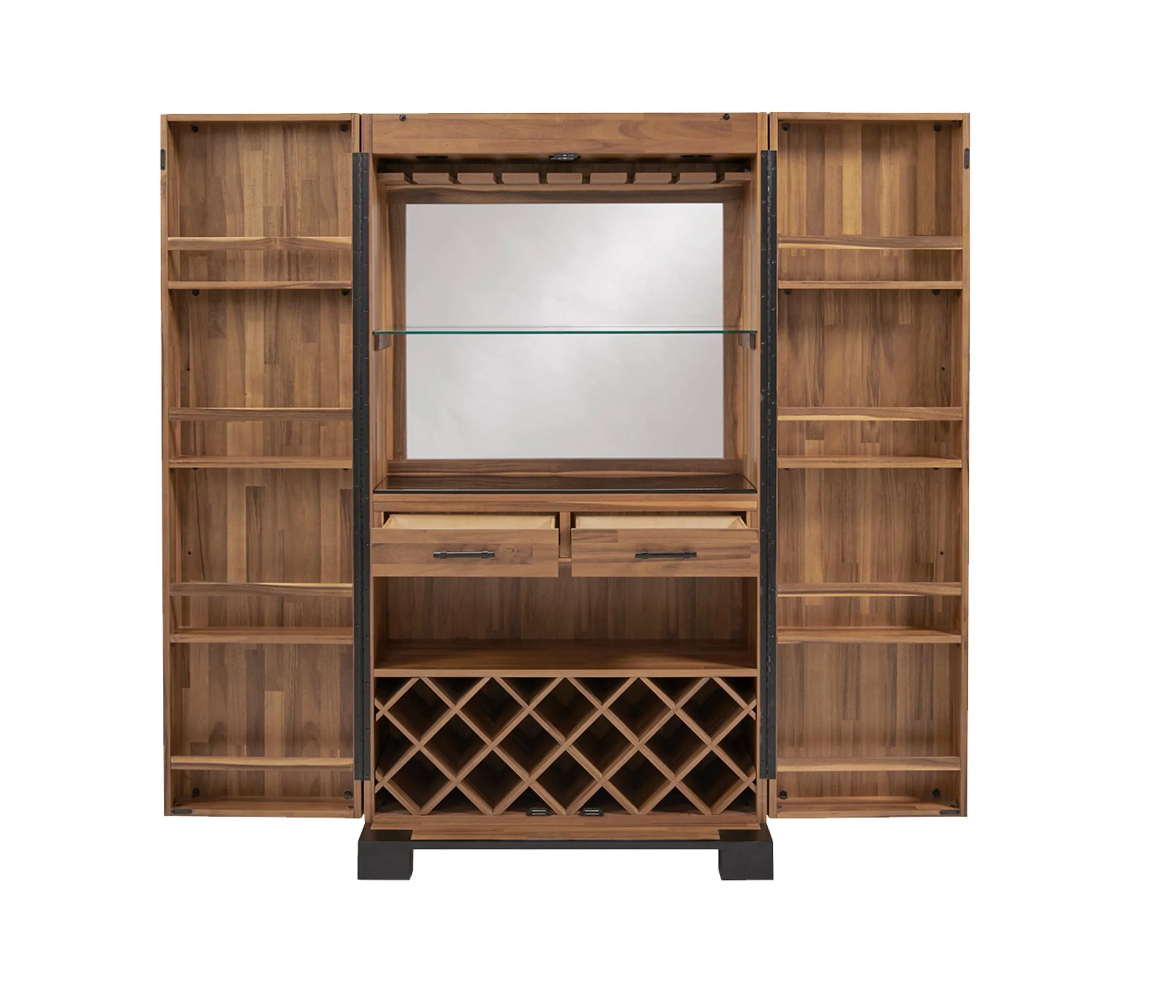 Escalade Sports American Heritage - Knoxville Wine & Spirit Cabinet - Acacia