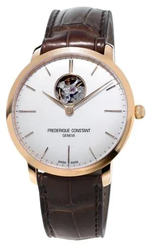 Citizen® Frederique Constant Men's Automatic Leather Strap Watch