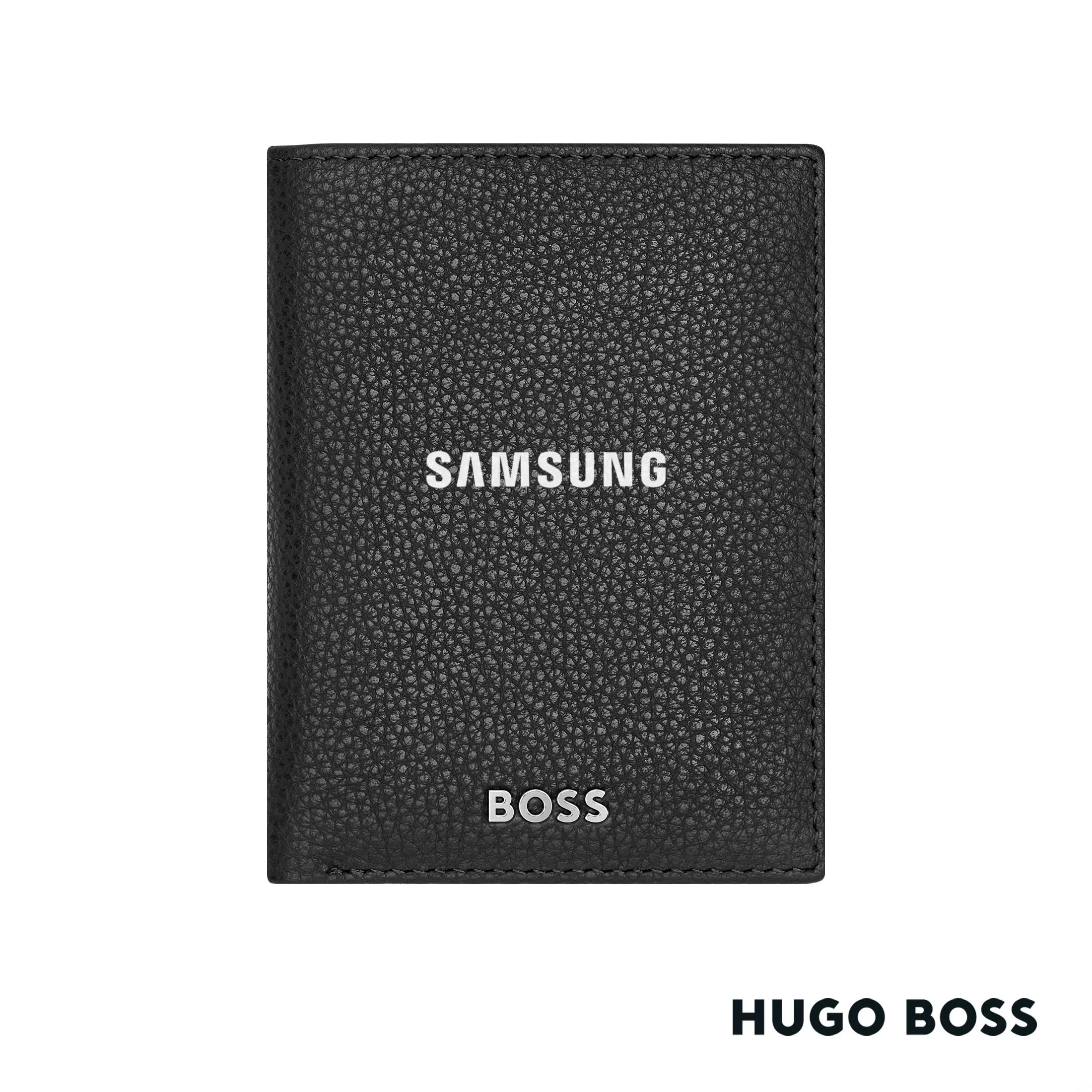 Hugo Boss® Classic Grained Trifold Card Holder — Hugo Boss® Classic Grained Trifold Card Holder