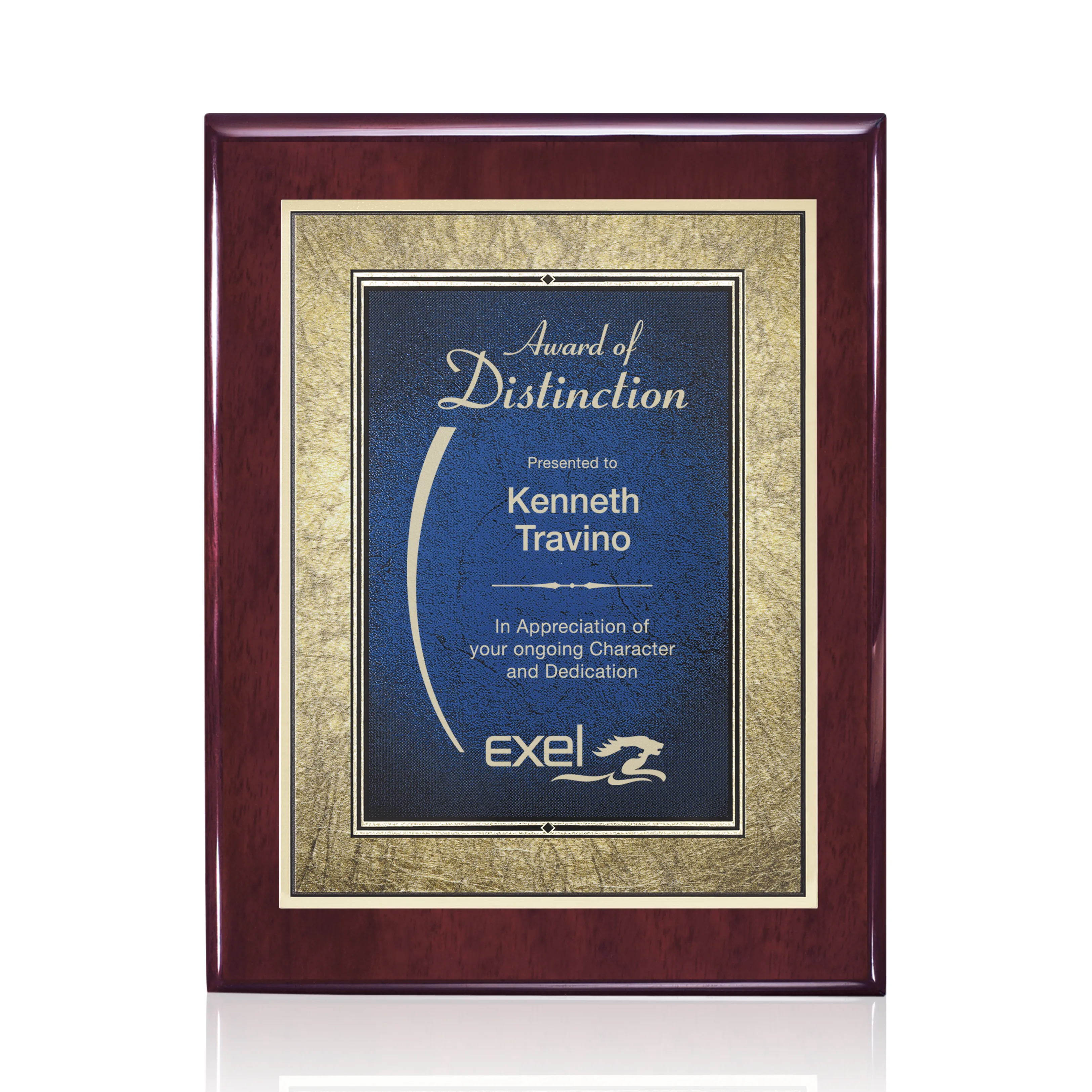 Oakleigh/Tamara Plaque - Rosewood Finish — Oakleigh/Tamara Plaque - Rosewood Finish