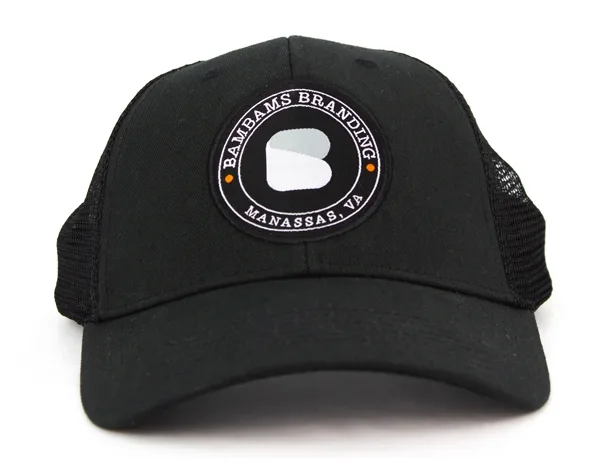 Custom Headwear Curved Visor Trucker Mesh Cap view 2