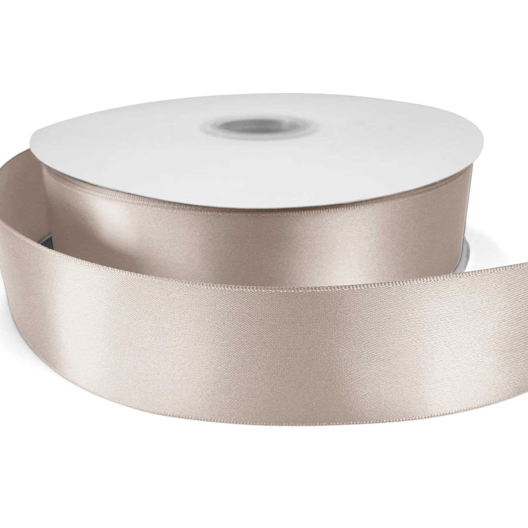 1 1/2" Bridal Satin Ribbon - 25yd Roll - Sparkle view 2