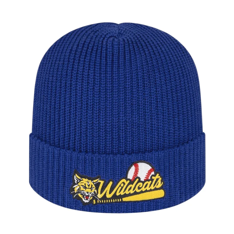 Ribbed Knit Cap with Cuff
