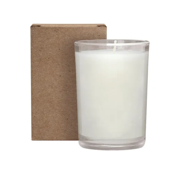 Custom 8 oz. Scented Tumbler Candle in a Cardboard Gift Box view 3