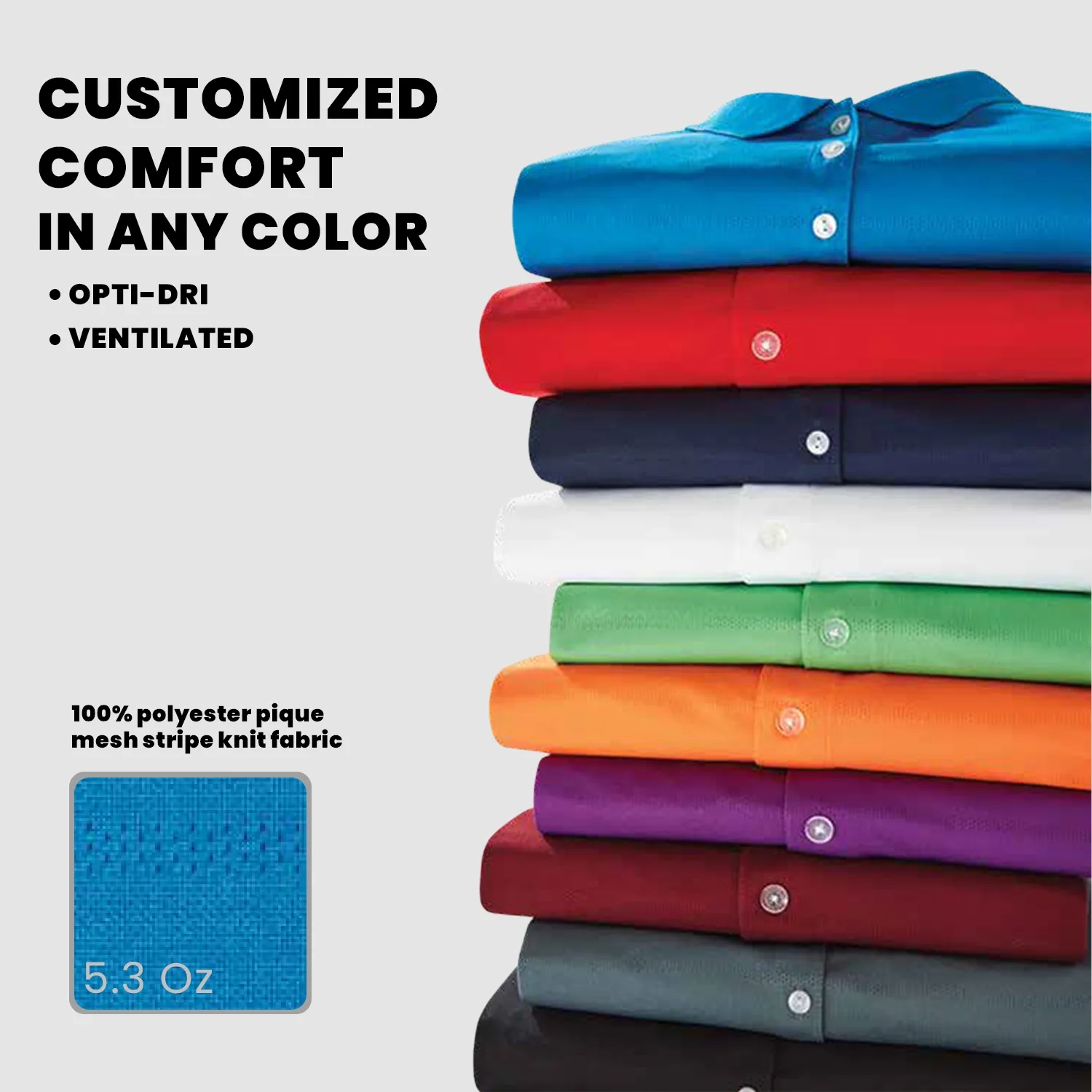 Callaway® Vent Moisture Wicking Women's Polo Shirt with Custom Logo view 4