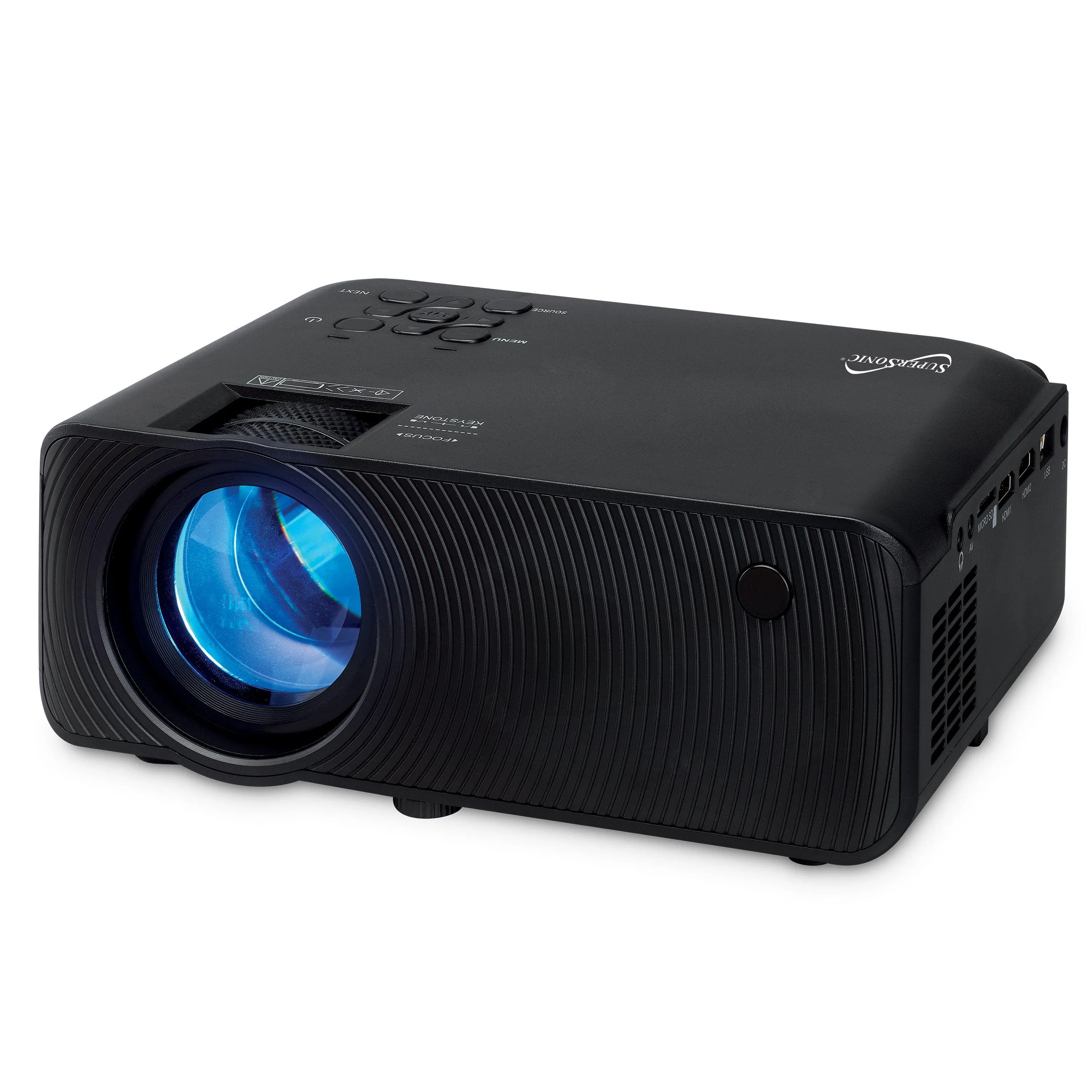 Supersonic Hd Digital Home Theater Projector W/ Bluetooth