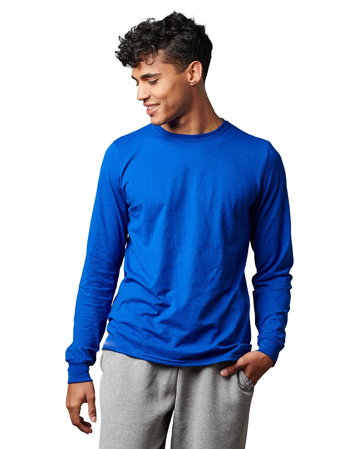 Russell Athletic Unisex Cotton Classic Long-Sleeve T-Shirt view 4