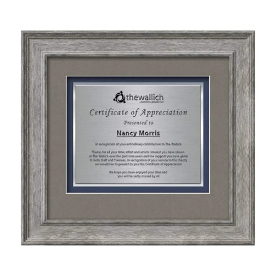 Calder Certificate TexEtch - Grey Oak
