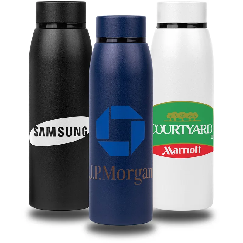 20 Oz. The Cobra Powder-Coated Stainless Steel Water Bottle