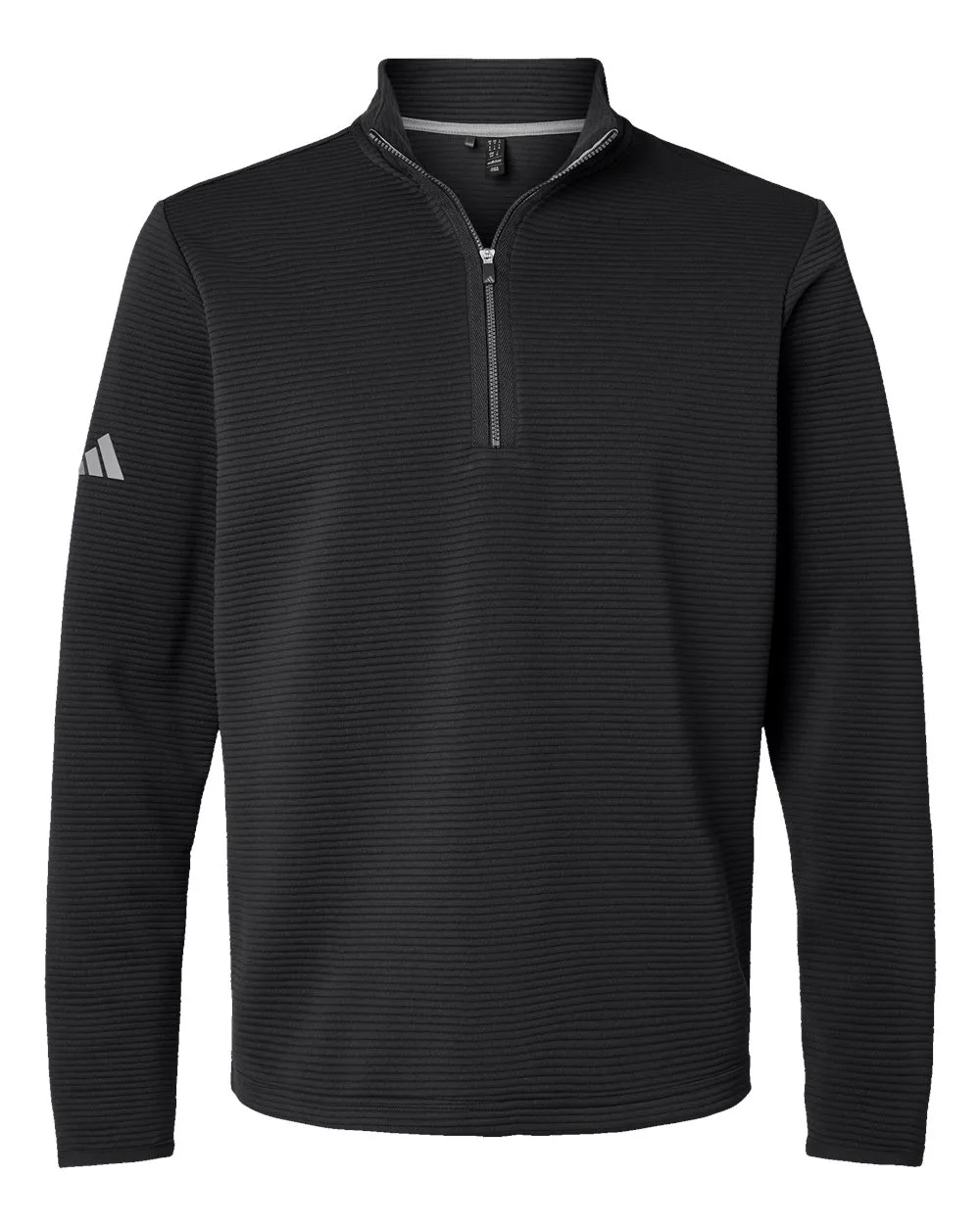 Adidas® Men's Spacer Quarter-Zip Pullover Shirt