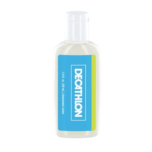 1 oz Lotion in Clear Oval Bottle view 2
