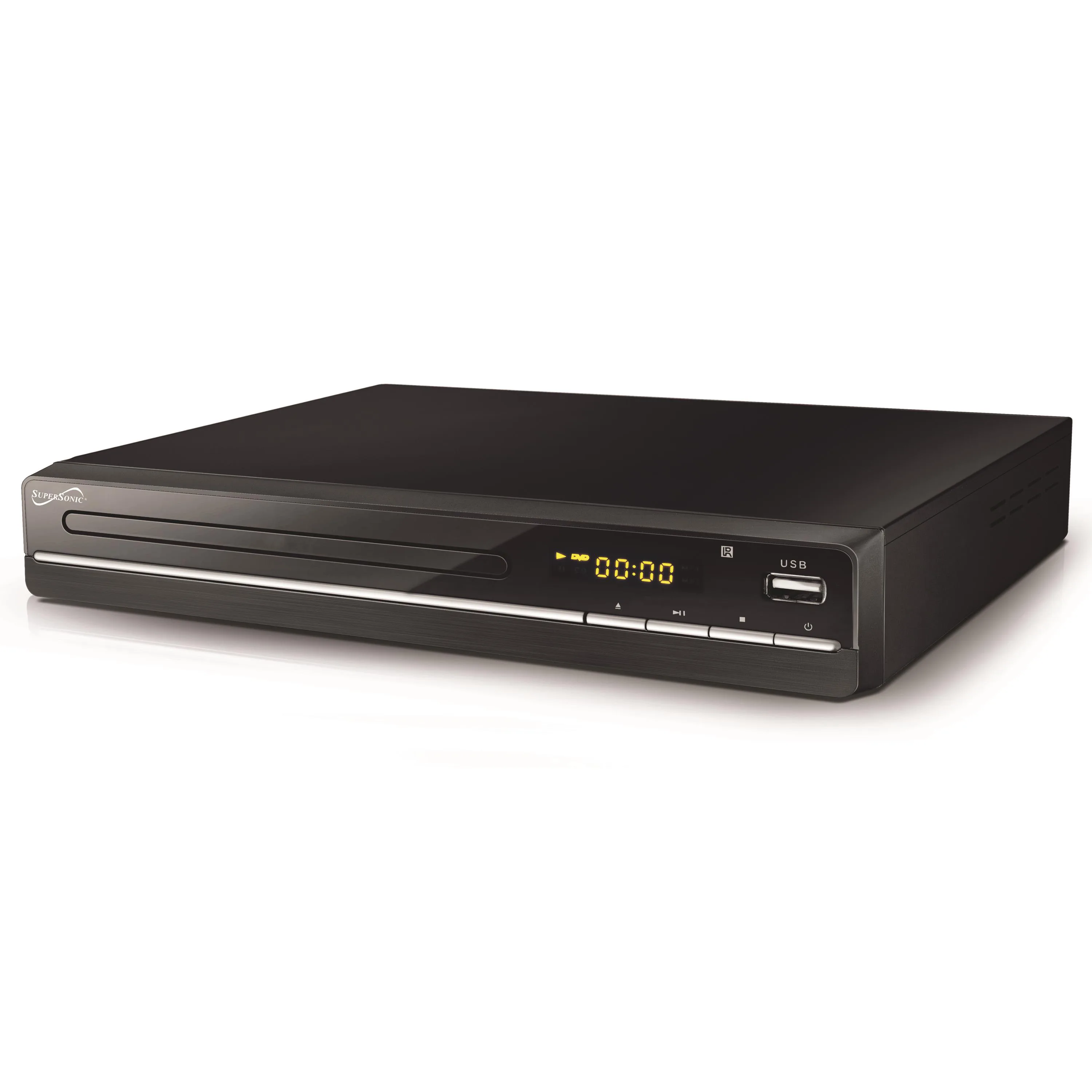 Supersonic® 2.0 Channel DVD Player w/USB & SD Input