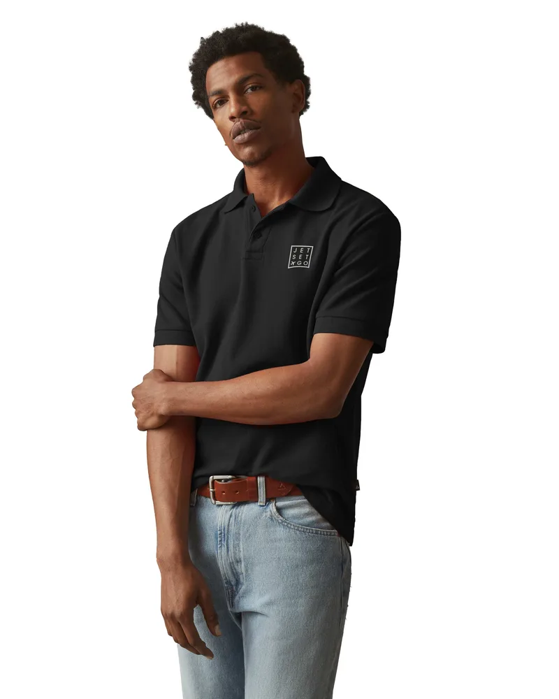 Men's American Giant Cotton Pique Classic Polo