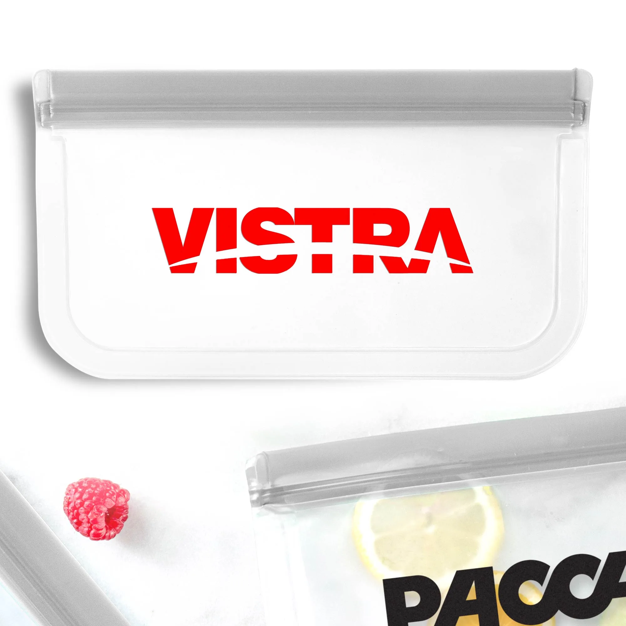 Small Reusable PEVA Lunch Pouch 21.5x12cm